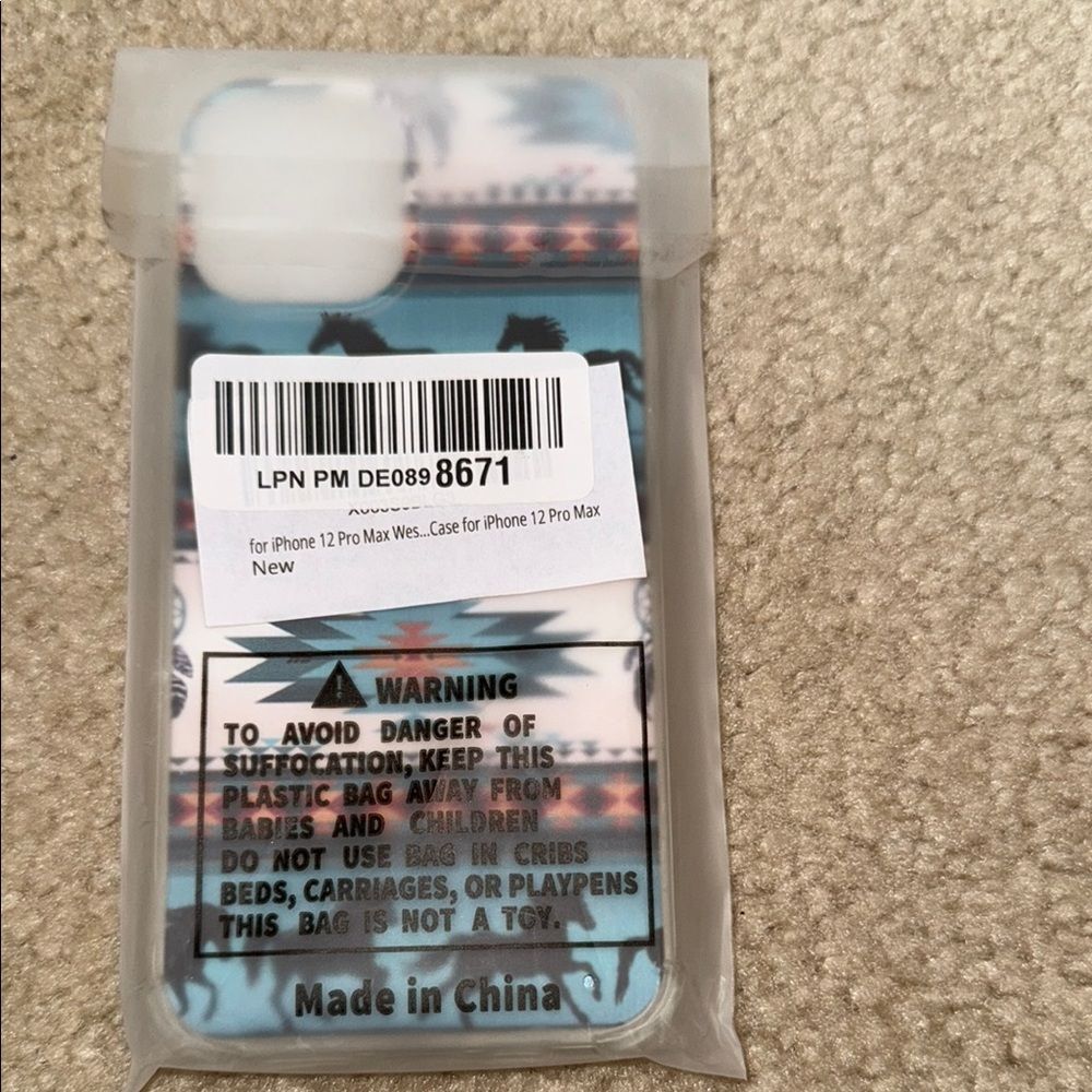 Stylish Blue Phone Case for iPhone 12 Pro Max